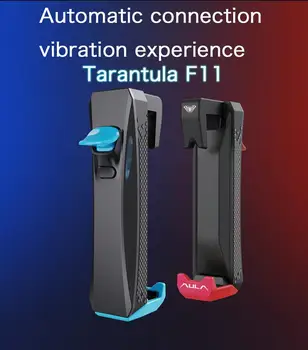 

TWISTER.CK F11 Fire Button Mobile Phone Game Auto Connection Joystick Shooter Controller Trigger Aim Key for PUBG Racing Game