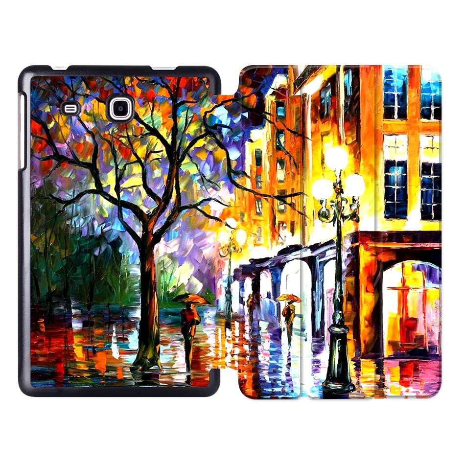 MTT чехол для планшета для samsung Galaxy Tab A A6, 7,0 дюймов, T280, T285, SM-T280,, тонкий Чехол-подставка из искусственной кожи, защитный чехол - Цвет: SS09