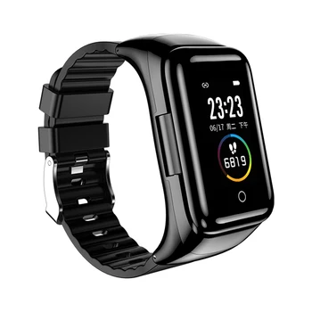

2 In 1 Smart Watch Universal Colorful Screen TPU Band Blood Pressure Sleep Monitor Fitness Tracking Gift Heart Rate With Earbuds