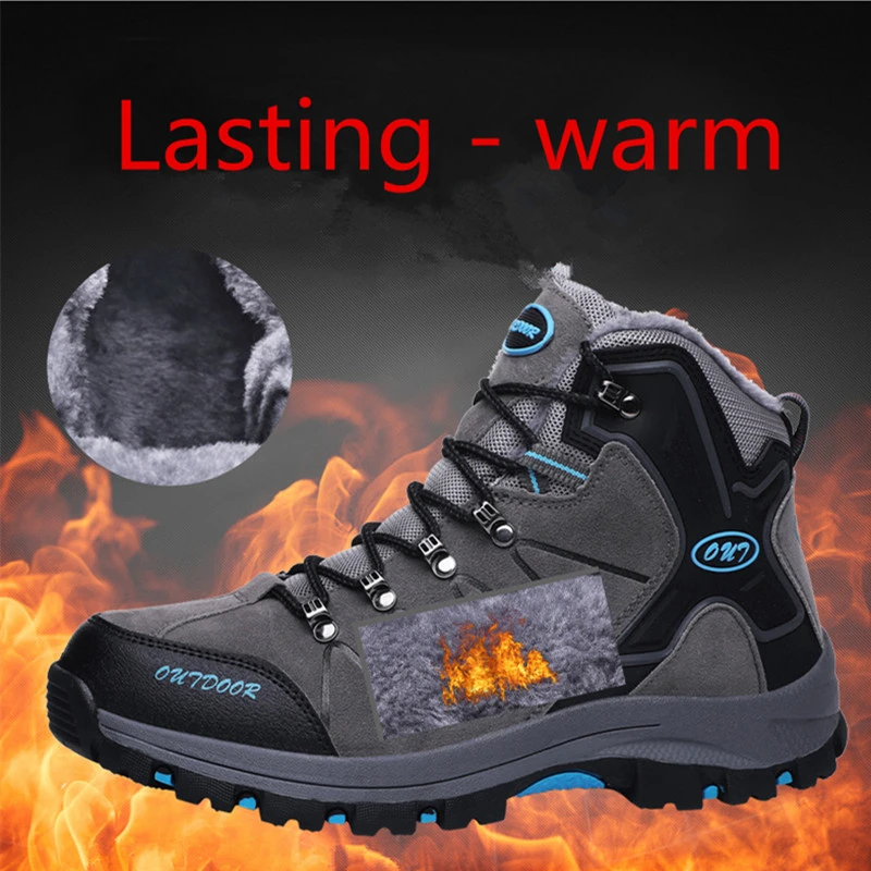 mens non slip winter boots