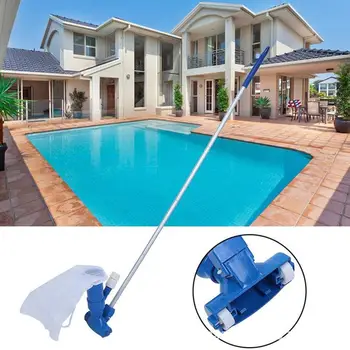 

Portable Pool Vacuum Jet Underwater Cleaner with Mesh Bag, 5-Section Pole for Above Ground Pool, Spas, Ponds