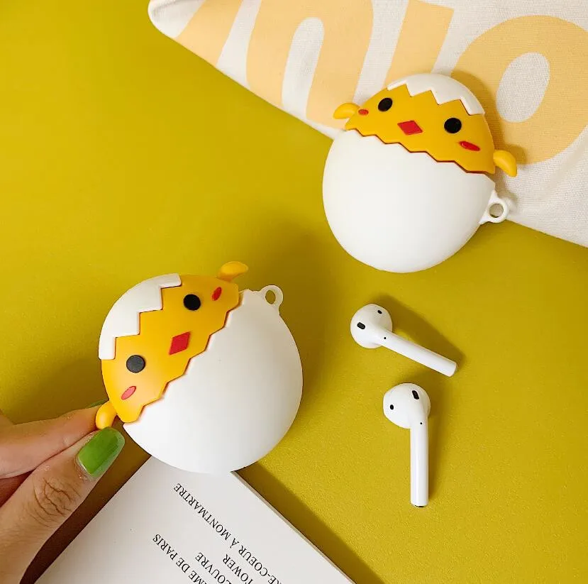 Apple Airpods, bluetooth-гарнитура, силиконовый чехол, милые коробки для хранения наушников, защитный чехол для зарядки, коробка для хранения