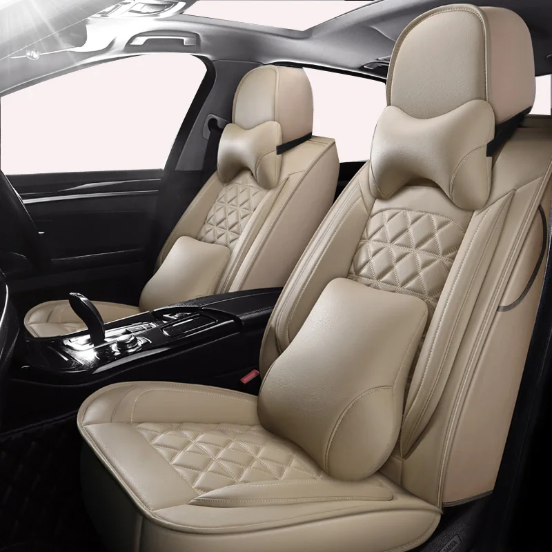 Роскошный кожаный чехол для автокресла для volvo v50 v40 c30 xc90 xc60 s80 s60 s40 v70 аксессуары Чехлы для защиты автокресла