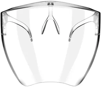

Transparent Full Protection Dustproof Windproof Sand Proof Face Visor Glasses Design Plastic Anti Oil Fog All Face Film Screen