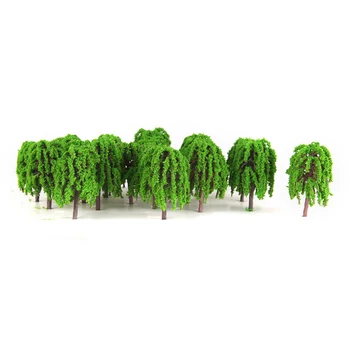 

Display Model Tree Kitchen Home Decoration 25pcs Plastic Resin Landscape