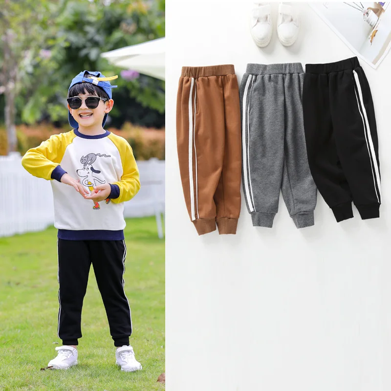 Boys pants autumn baby autumn sports pants autumn and winter loose casual pants children trousers
