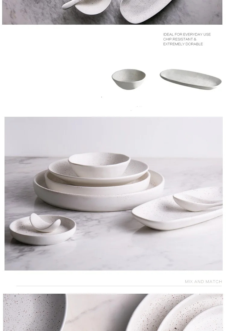 1 шт., Керамическая пиала для риса в скандинавском стиле, плоская круглая тарелка, тарелка для дома, тарелка, тарелка, посуда