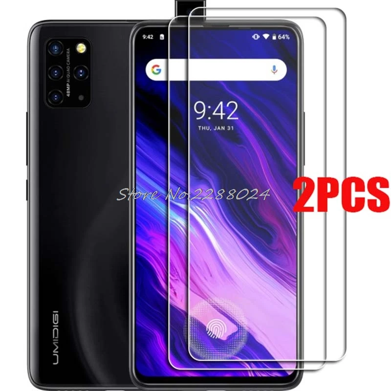 2PCS FOR UMI UMIDIGI S5 Pro Tempered Glass Protective on UMIDIGI S5Pro Screen Protector Glass Film Cover afbeelding