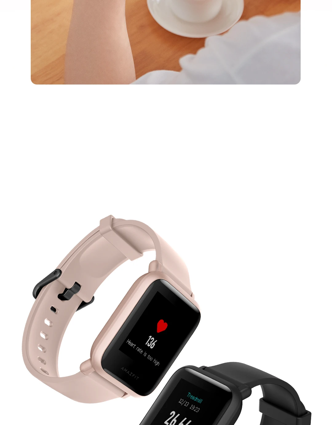 На ; Xiaomi Amazfit Bip Смарт часы 45 дней Срок службы батареи 3ATM в соответствии со стандартом водонепроницаемости Smartwatch для Перевозка груза падения