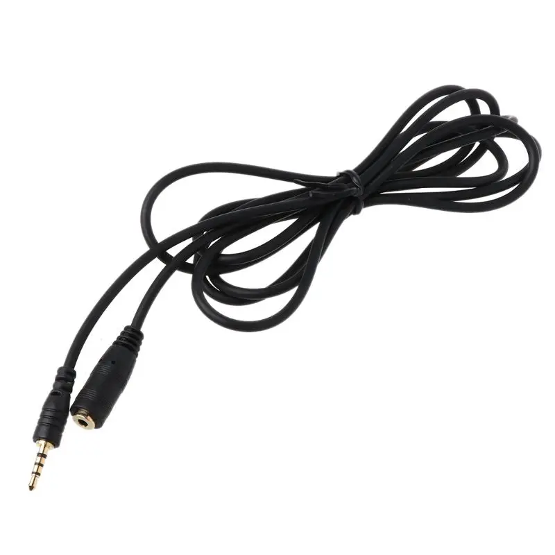 Male to Female Jack Extension Audio AUX Cable Cord 150cm 2.5mm for Smartphone 2.5mm earphone