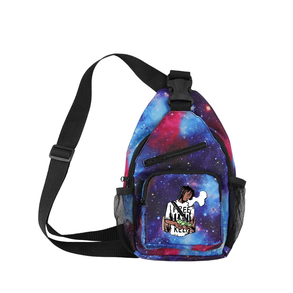 

Europe And America Rapper Keefe Chief Keef Related Products Cool Simplicity Shoulder Chest Pack Backpack