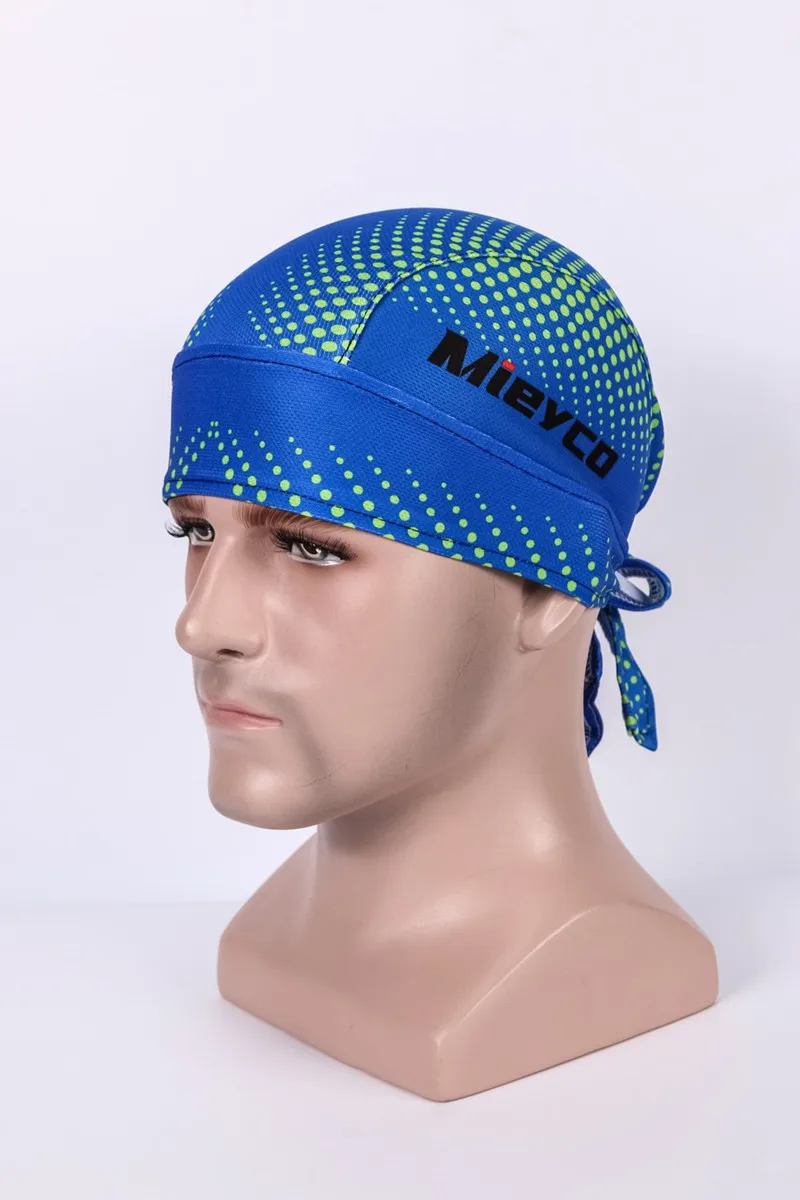 Mieyco Breathable Pirate Bandana Men Women Anti-Sweat Cycling Cap Sport Under Helmet Liner Road Bike Headband MTB Headwear 5