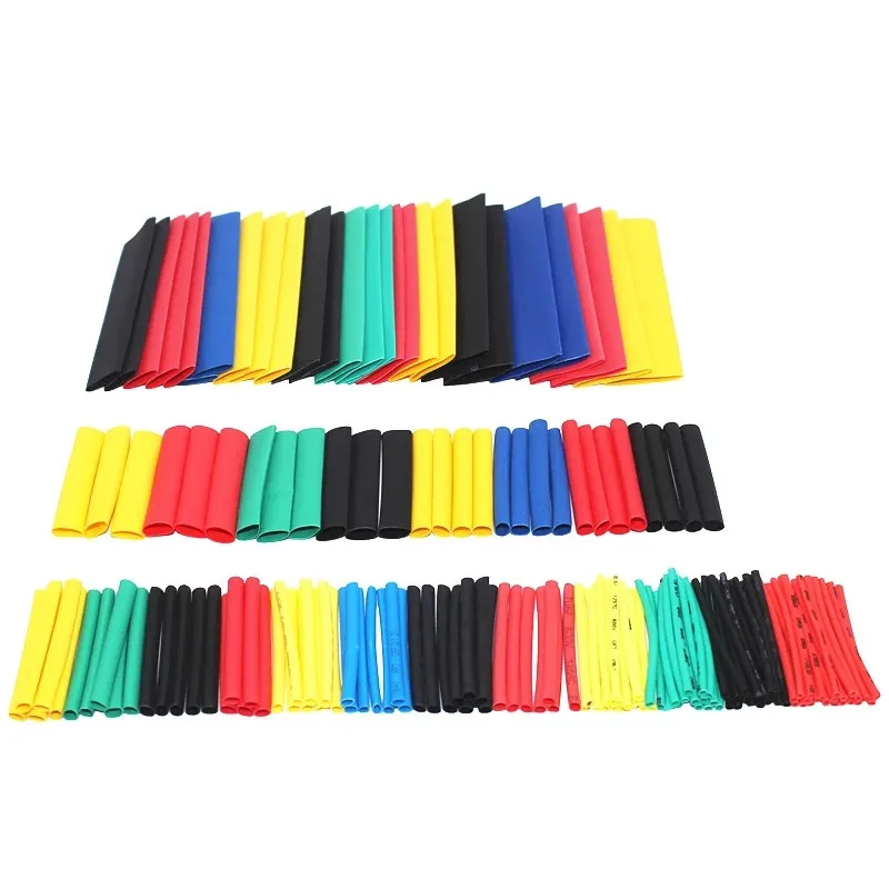 

328pcs Set Polyolefin Shrinking Assorted Heat Shrink Tube Wire Cable Insulated Sleeving Tubing hand tools Set