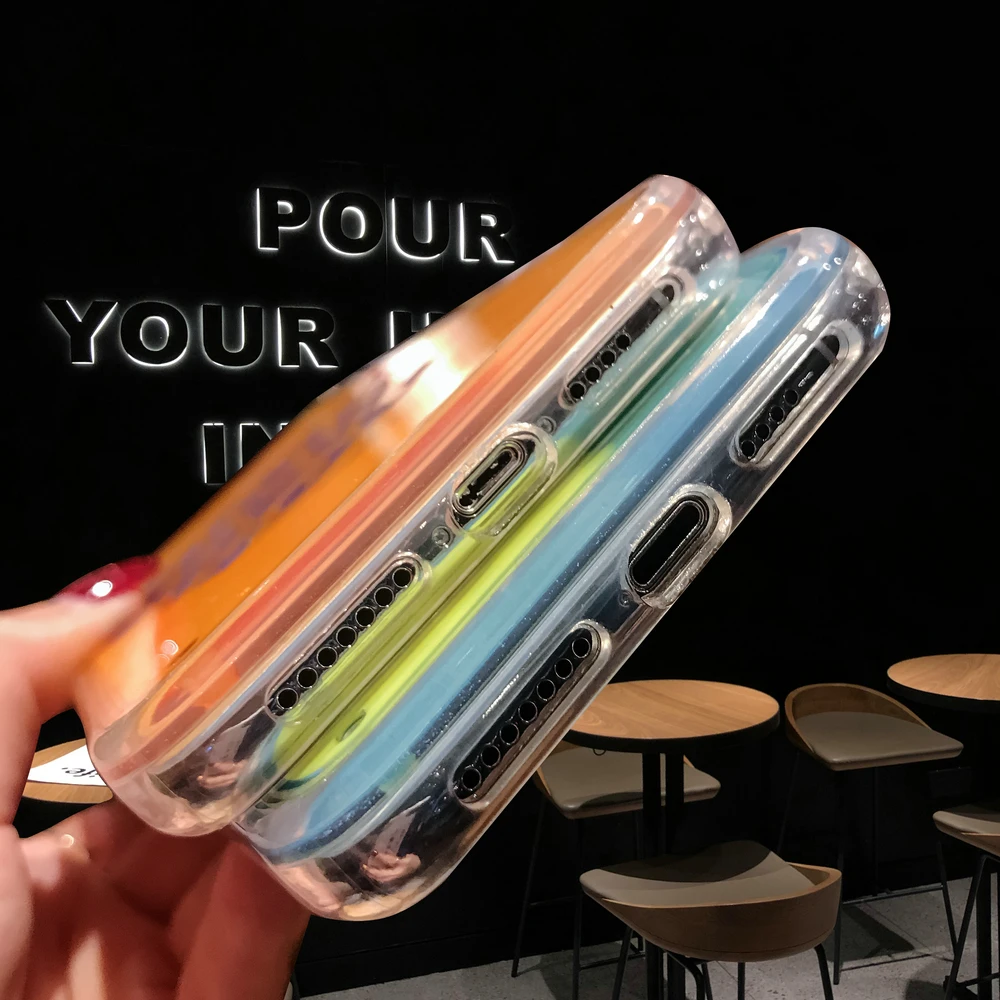 Неоновый песочный светящийся жидкий блестящий чехол для телефона Samsung Galaxy S8 S9 S10 Plus Lite Note 8 9 10 Pro заткнутый мягкий чехол