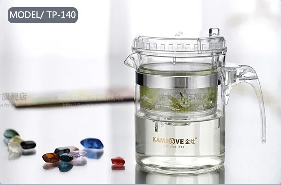 Натуральная TP-140 Kamjove Art чайная чашка* кружка и чайник 300 мл 10,14 floz чайные порты стеклянный чайник жаростойкий чайник с чашками kamjove чайник