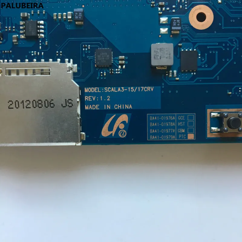 PALUBEIRA Материнская плата ноутбука NP300E5C для samsung BA92-11482A BA92-11482AB материнская плата с чипами видеокарты Протестирована Работа Work