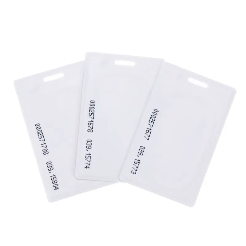 10 шт. TK4100/EM4100 125 кГц карта контроля доступа брелок RFID жетон кольцо чип белая