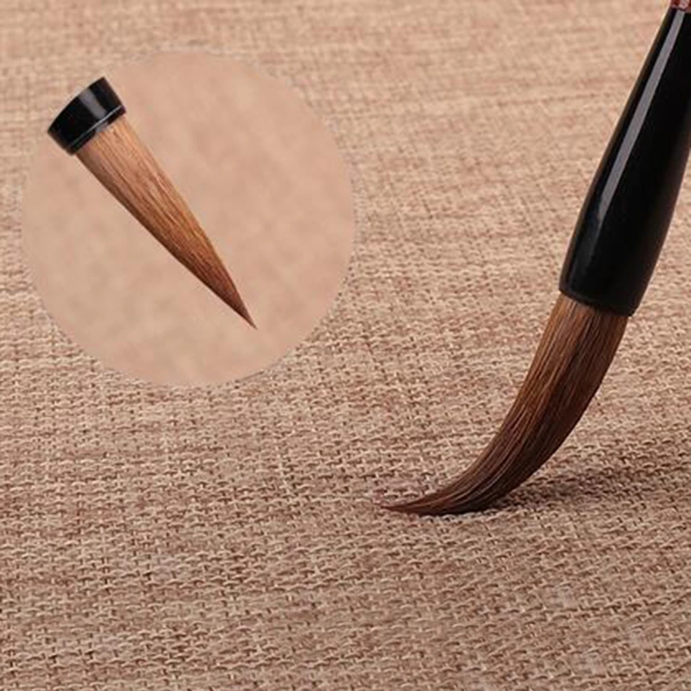 Новинка 1 шт. Китайская каллиграфия кисти ручка Волк волос пишущий щётка с деревянной ручкой живопись обучения поставка