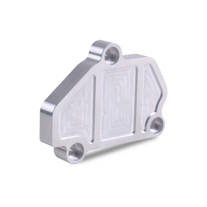 High Quality Metal Billet B-Series Vtec Block Off Plate For Honda Acura Silver Car Accessories