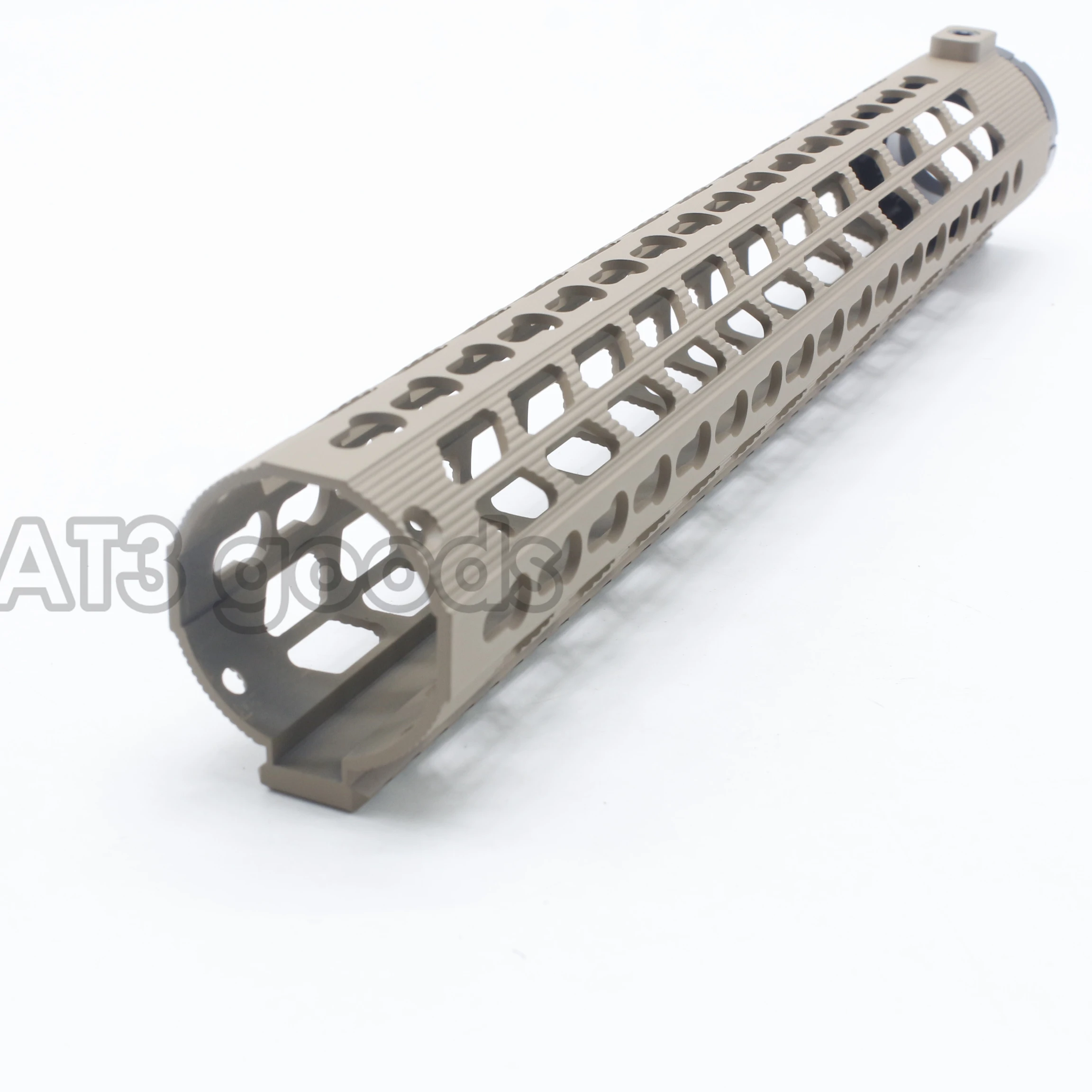 12,15, 17 дюймов Длина загар плавающая рейка Keymod Handguard Сверхлегкий подходит винтовка AR-10/DPMS LR-308