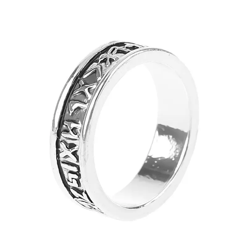 

Vintage Viking Amulet Runic Nordic Rings Valknut Scandinavn Odin Symbol Jewelry