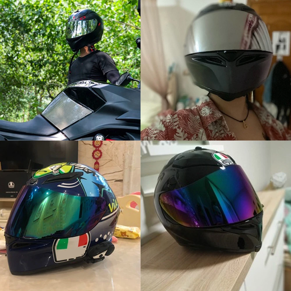Full Face Helmet And Goggles