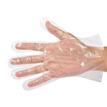 

HOT-300PCS/Set Food Plastic Gloves Disposable Gloves for Restaurant Kitchen BBQ Food Gloves Fruit Vegetable Gloves