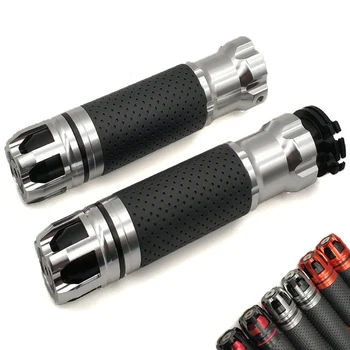 

For Suzuki GSXR1300 B-KING RGV250 GT250 GT550 SV1000 Universal Motorcycle Handle Grips Ends Racing handlebar CNC 22mm 7/8"