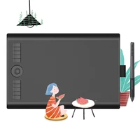 GAOMON M10K PRO 10*6.25 ''tablica do pisania tabletu graficznego z 8192 ciśnieniowym akumulatorem-bezpłatna obsługa rysika z funkcją OTG 1