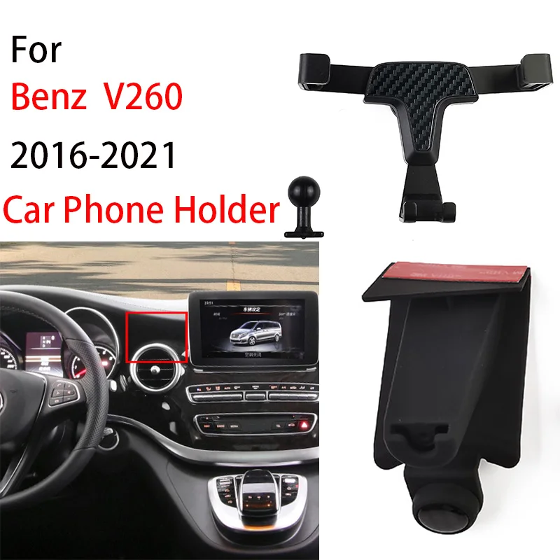 

For 2016-2021 Benz V260 Auto Interior Accessories Car Phone Holder Stand