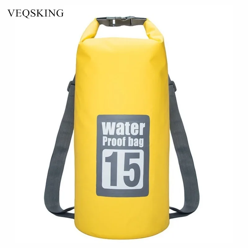 

10L 15L 20L Waterproof Swimming Bag Storage Dry Sack Bag for Canoe Kayak Rafting Outdoor Foldable Sport Bags Travel Kit Backpack