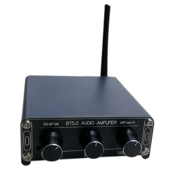 

GF08 Power Amplifier TPA3116 Digital Stereo Hi-Fi 100W High Power Amplifier Bluetooth 5.0 Power Amplifier(EU Plug)