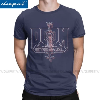 

Men Doom Crucible Doom Eternal T Shirt Doomguy Doom Slayer Cacodemon Tops Novelty Short Sleeve Tee Shirt New Arrival T-Shirts