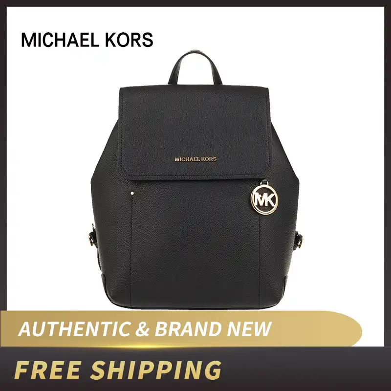 michael kors hayes medium leather backpack bag