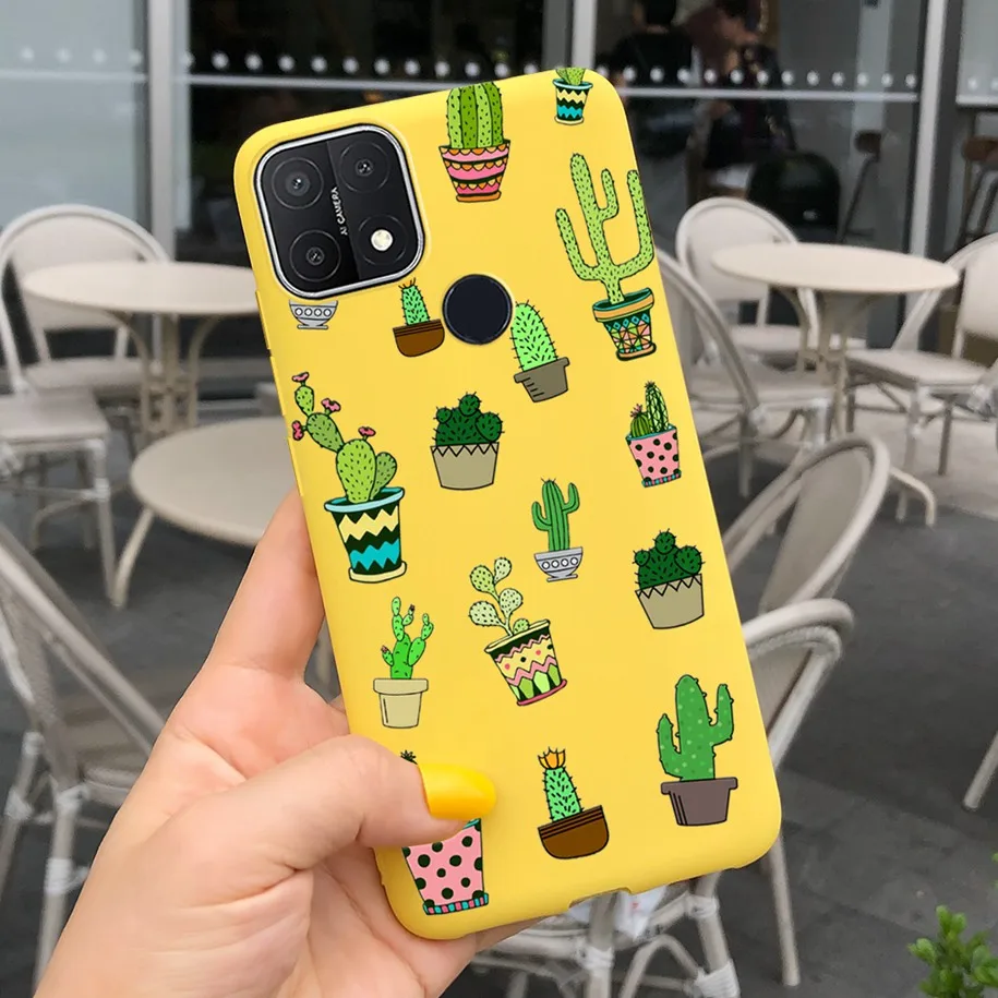 cases for oppo cell phone Couple Love Heart Case For OPPO A15 A15s A 15 Phone Case Cute Cartoon Painted Matte Bumper Soft Cover For OPPOA15s CPH2179 Funda best case for oppo