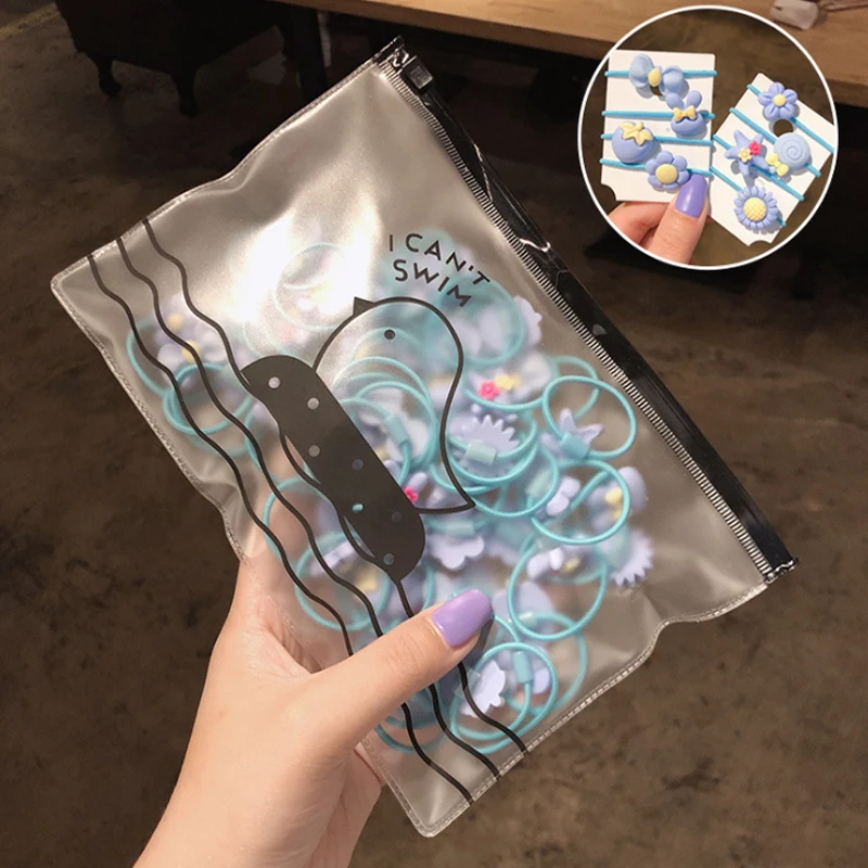 20 шт./пакет корейский стиль Нижнее белье с рисунком из мультфильма трусы повязка на голову, аксессуары для волос, набор для всей поверхности веревки платье маленькое платье для малышей повязка на голову резинка детей резинкой