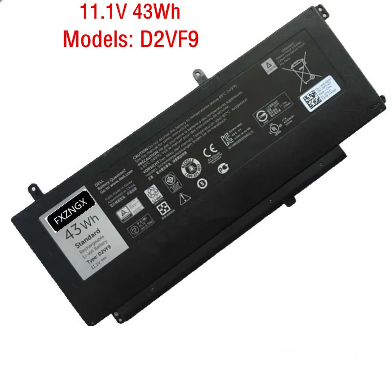 43Wh D2VF9 ноутбук Батарея для DELL Inspiron 15 7547 7548 для Vostro 14 5000 5459 0PXR51 0YGR2V PXR51