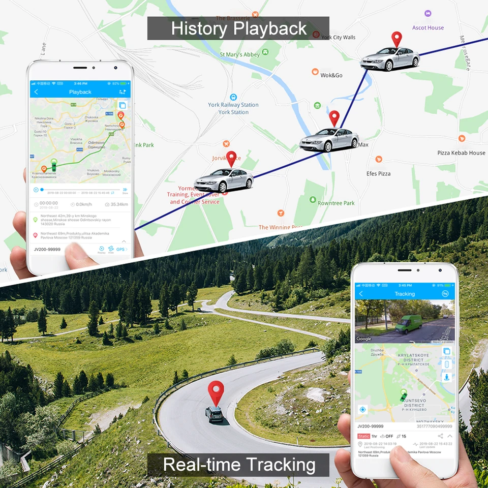 Gps трекер Concox JV200 дешевый Противоугонный автомобильный gps локатор в реальном