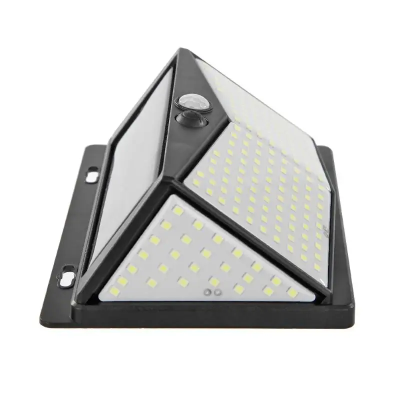 208LED LED Solar Light Outdoor Solar Lamp PIR Motion Sensor Wall Light Waterproof Solar Powered Sunlight for Garden Decoration