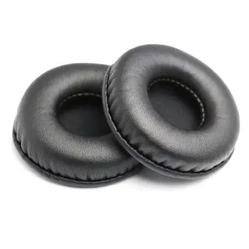 

1Pair Replacement Ear Pads 50 55 60 65 70 75 80 85 90 95 100 105MM Headphones Pads Round PU Leather Ear Cushions for Earphone