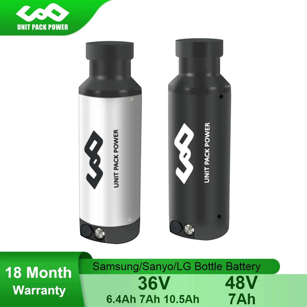 Batterie Lithium Ebike AFTERTECH 48V 7Ah - Format Bouteille H3 Avec Chargeur