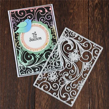 

Kokorosa Lace Cutting Dies Metal Dies Flower Background Dies Scrapbooking Album Card Making Embossing Stencil Diecuts Decoration