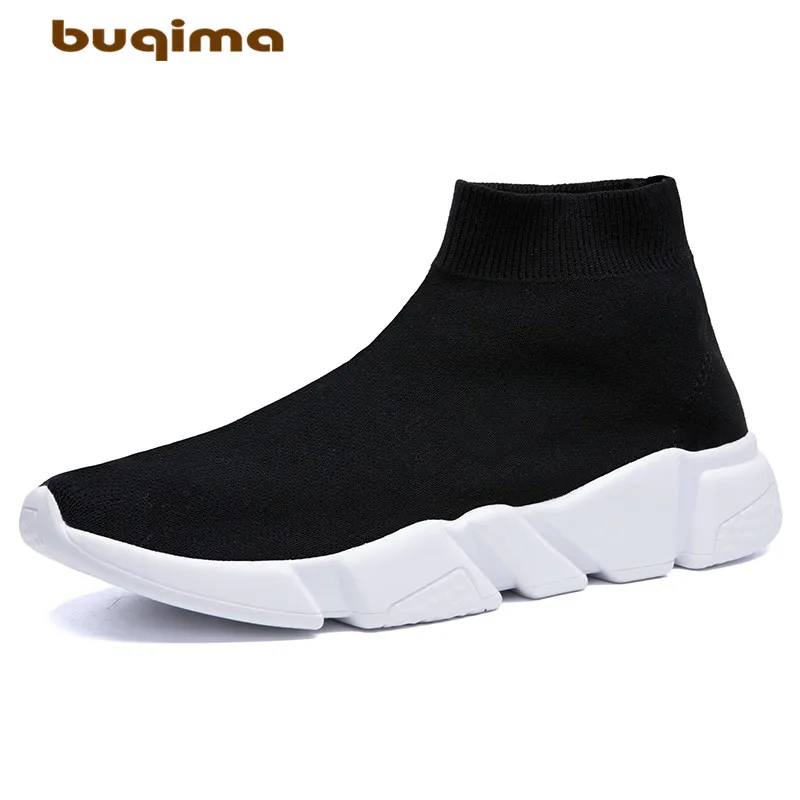 

Buqima men's shoes ladies shoes socks shoes flying woven shoes mesh shoes sports shoes couple models sleeve light 36-46 yards