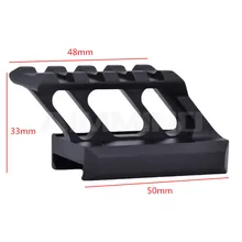 Ed Dot Sight Riser Rail Mount Base Scope Mount 20 мм страйкбол винтовка Пикатинни Вивер рейка крепление