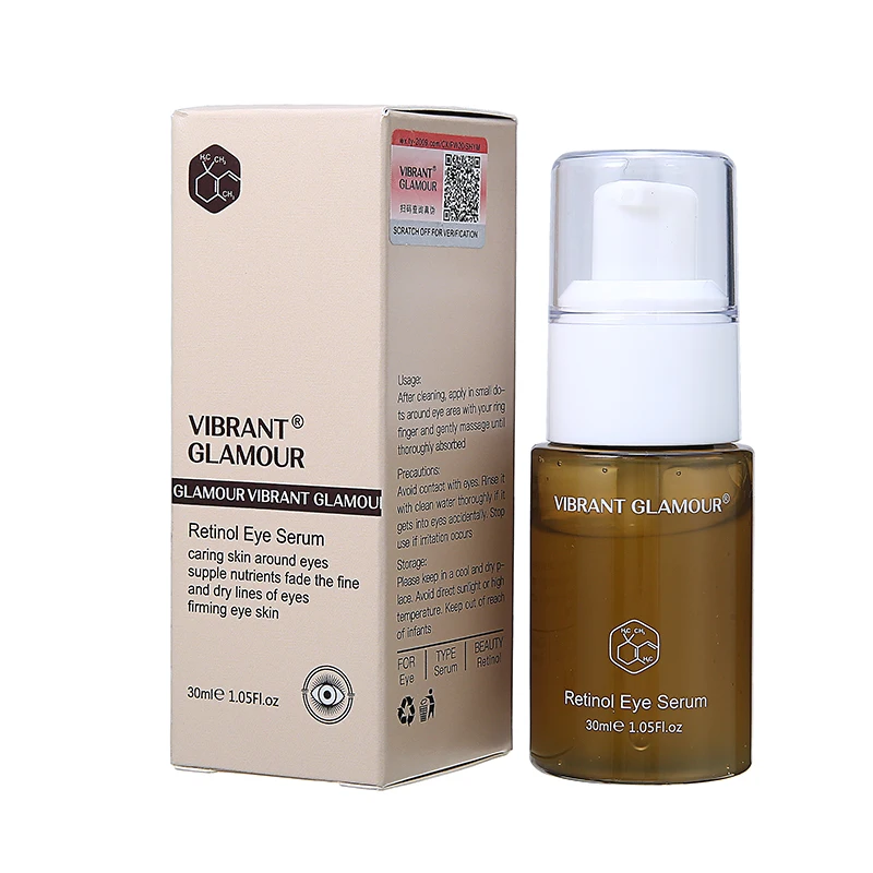 

30ml Skin Care Retinol Eye Serum Moisturizing Fade Fine Lines Dark Circles Anti-Wrinkle Brighten Whitening Anti-Age