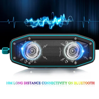 

Bluetooth Speaker Outdoor Waterproof Portable Speaker 10W Sound Box Music Column Wireless Loudspeaker Subwoofer HD Bass Stereo