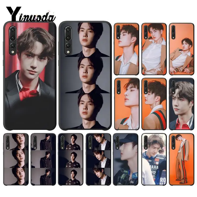 Yinuoda Untamed Wang Yibo роскошный уникальный дизайн PhoneCase для huawei P9 P10 Plus Mate9 10 Mate10 Lite P20 Pro
