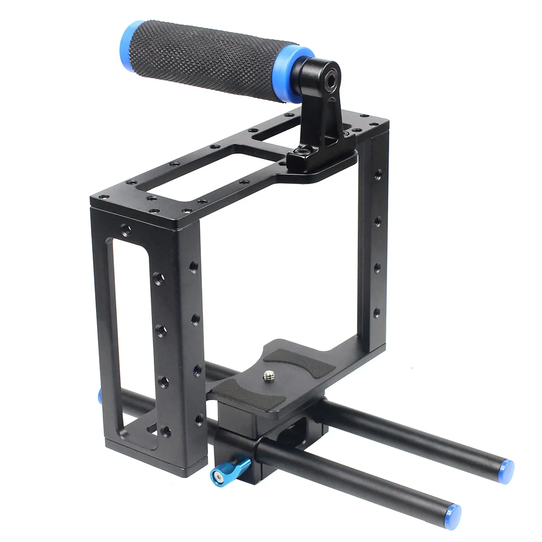 ⁦كيج و ريغ كاميرا FEICHAO Rabbit Cage مناسب لكاميرات DSLR وبدون مرآة مع مات بوكس و فولوفوكس وقبضة يد⁩ - الصورة ⁦6⁩