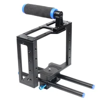 ⁦كيج و ريغ كاميرا FEICHAO Rabbit Cage مناسب لكاميرات DSLR وبدون مرآة مع مات بوكس و فولوفوكس وقبضة يد⁩ - الصورة ⁦6⁩
