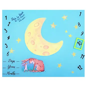 

New Baby Photo Background Cloth Infants Growth Record Photography Blanket Newborn Shower Gifts